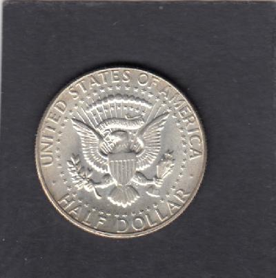 Beschrijving: 1/2 Dollar KENNEDY  